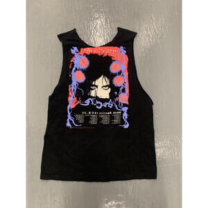 The Cure Band Robert Smith Art Concert Tank Top Shirt Size M